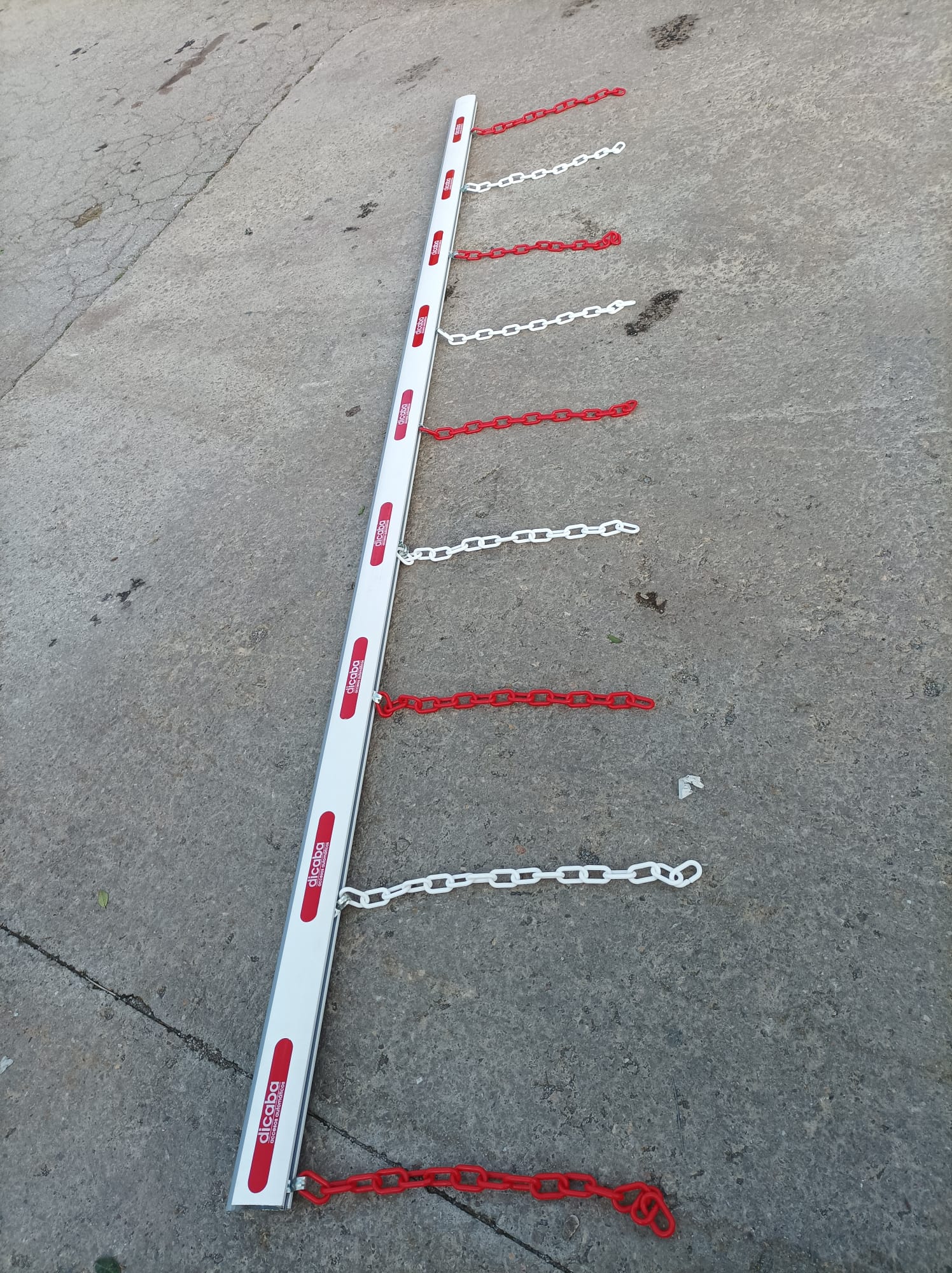 barrera parking 350x8x4 1u.